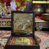 24K Gold Plated Shatrunjay Maha Tirth Religious Frame 4x4 Inch – Navgraha.in - Image 2