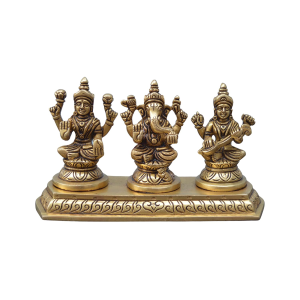 Laxmi Ganesh Saraswati Idol | Deity Idol Exclusive Collection