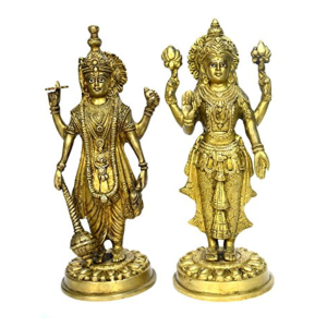 vishnu laxmi standin pair Idol | Deity Idol Exclusive Collection