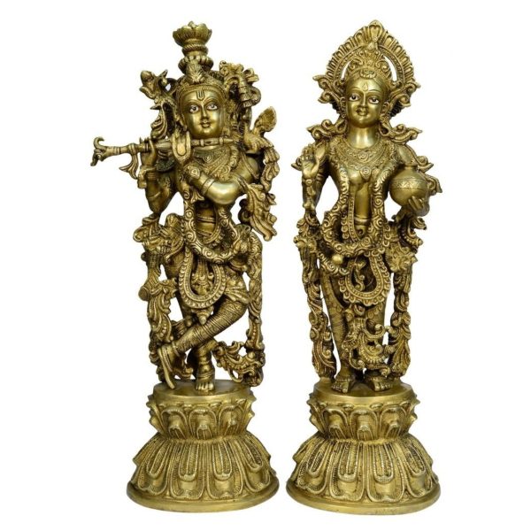 Radha krishna pair medium pair Idol | Deity Idol Exclusive Collection
