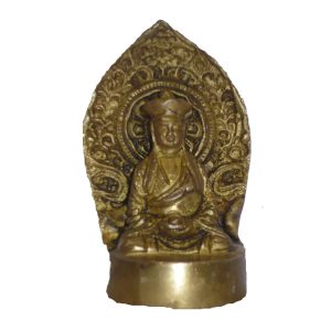 Brass Dhyana Buddha Statue Showpiece for Home Gautam Buddha Decorative Showpiece – 7 Cm Idol | Deity Idol Exclusive Collection
