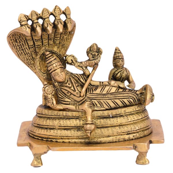 Vishnu Laxmi Religious God Idol Brass Idol | Deity Idol Exclusive Collection