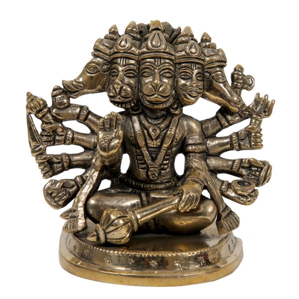 Panchmukhi Hanuman Brass Idol | Deity Idol Exclusive Collection