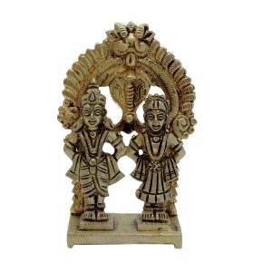 Vitthal Rukmani Brass Statue Carving Work Murti  Idol | Deity Idol Exclusive Collection