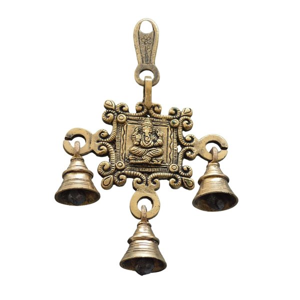 Ganesh Bell Hanging for Door and Wall Decoration  Idol | Deity Idol Exclusive Collection