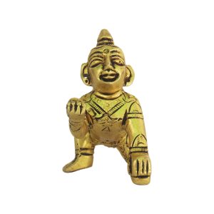 Lalo/Bal Gopal Brass For Pooja Items Collectible  Idol | Deity Idol Exclusive Collection