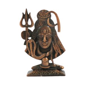 White Metal Shiv Idol for Décor Home and Car Dashboard 2.5″ Inch Idol | Deity Idol Exclusive Collection