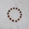 Clear Quartz and Rudraksh Bracelet Navgraha Certified - Navgraha - Image 2