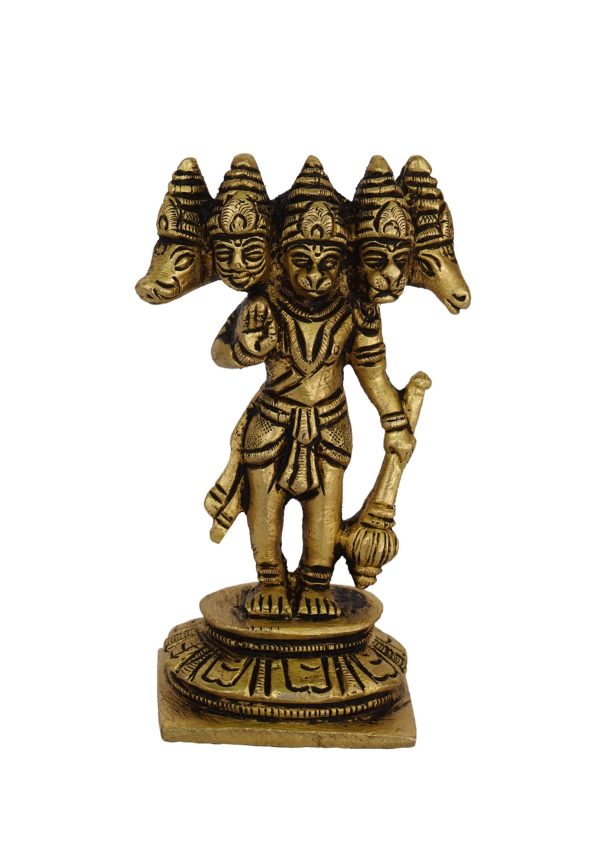 Panchmukhi Hanuman Brass Idol | Deity Idol Exclusive Collection