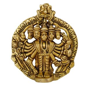 Panchmukhi Hanuman Brass Idol | Deity Idol Exclusive Collection