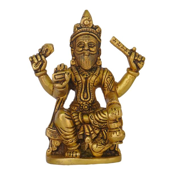 Vishvakarma Brass Idol | Deity Idol Exclusive Collection