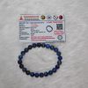 Lapiz Lazuli Natural Bracelet 8 MM Navgraha Certified - Navgraha - Image 3