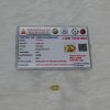 Yellow Sapphire Synthetic 5.30 Ct Navgraha Certified - Navgraha - Image 4