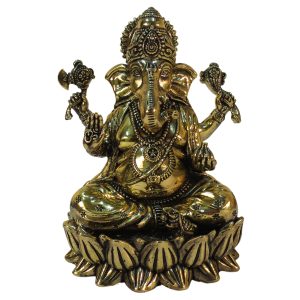 Brass Ganesha Statue 5.75 Inch Idol | Deity Idol Exclusive Collection