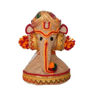 Weed Grass Ganesha Statue Collectible Handicraft 6″ Inch Idol | Deity Idol Exclusive Collection