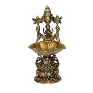 Brass Balaji Diya For Handicraft Art 4.8″ Inch Height Idol | Deity Idol Exclusive Collection