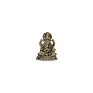 Brass Ganesha Statue Collectible Handicraft 2.2″ Inch Idol | Deity Idol Exclusive Collection