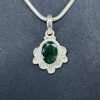 Emerald Silver Pendant | Approx 3.5 Carat | Certified 925 sterling silver jewellery- Navgraha.in - Image 2