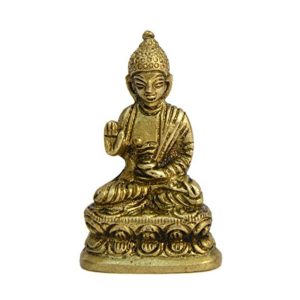 Buddha Brass Idol – Handcrafted for Pooja Room & Spiritual Décor