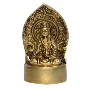 Buddha Sitting Brass – Premium Brass Deity Idol for Home & Temple