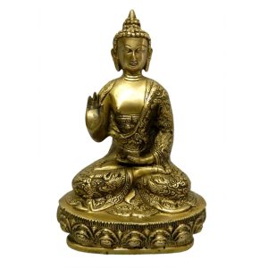 Buddha God Idol Brass – Handcrafted for Pooja Room & Spiritual Décor