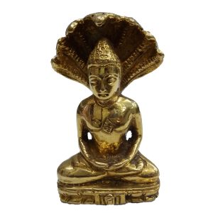 Beautiful Parshwanath Brass | Authentic Ganesha Idol for Wisdom & Success