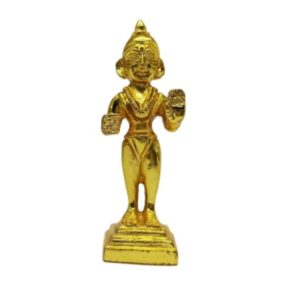 Bal Kanth / Swaminarayan Harikrishna Maharaj Gold Plattilversin | Authentic Ganesha Idol for Wisdom & Success
