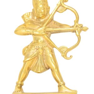 Brass Ghantakarn Mahaveer Brass For Collectible Handicraft 8.9″ Inch | Authentic Hindu Deity for Divine Blessings & Protection
