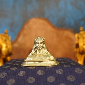 Brass Aadiyogi Shiv Statue 1.5″Inch | Authentic Ganesha Idol for Wisdom & Success